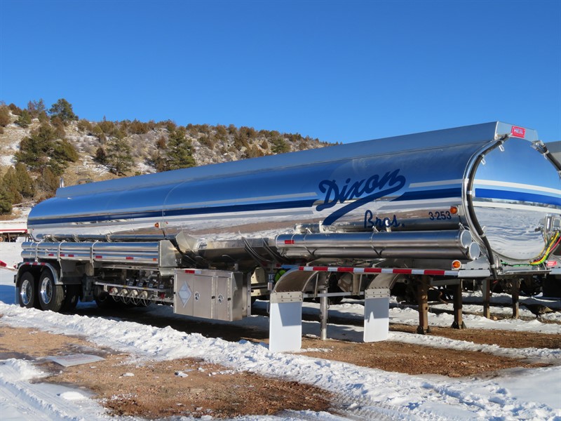 Petroleum tanker with DBI Badging